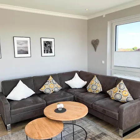Haus Strandlaeufer 4 4 Nordseelounge Apartamento